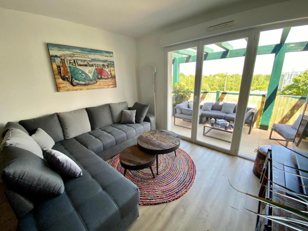 T4 Avec Terrasse Ideal En Famille Ou Entre Amis Hendaye Exteriör bild